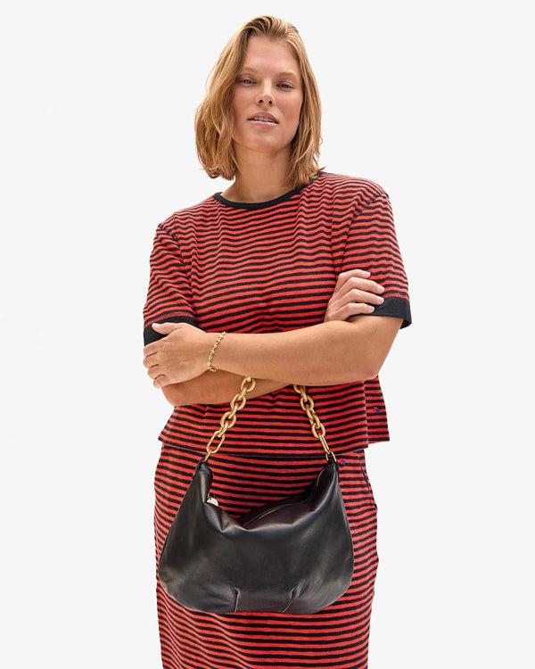 Clare Vivier Moyen Messenger Black