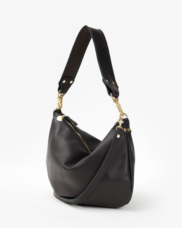 Clare Vivier Moyen Messenger Black