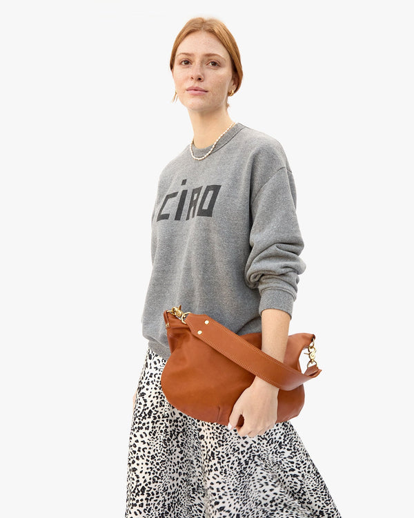 Clare Vivier Moyen Messenger Tan