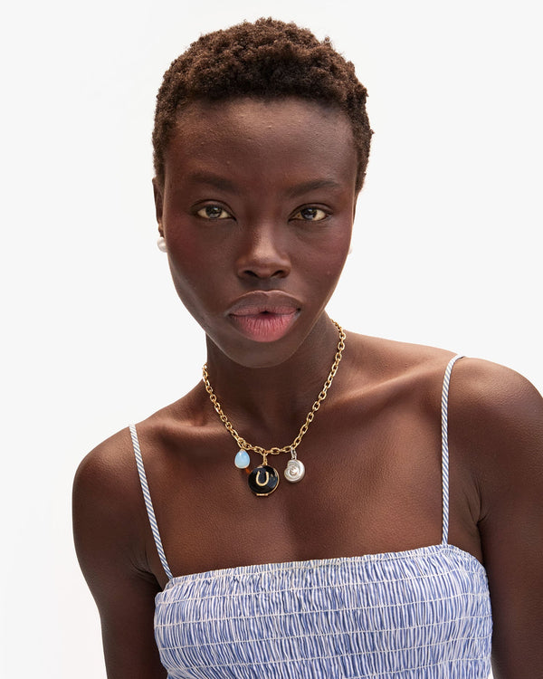 Clare Vivier Nautilus Charm Silver