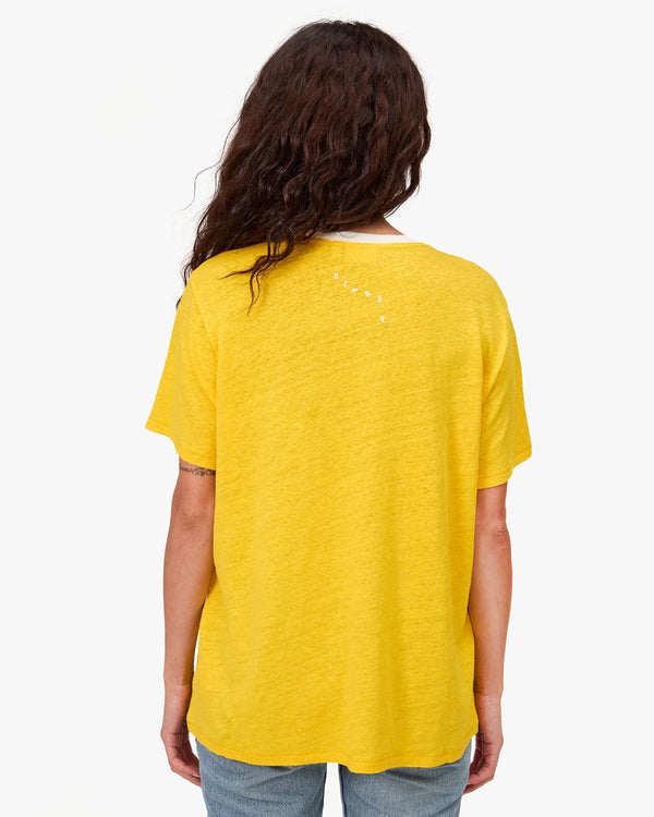 Clare Vivier Original Tee Snapdragon W/ V-Stitch / XS