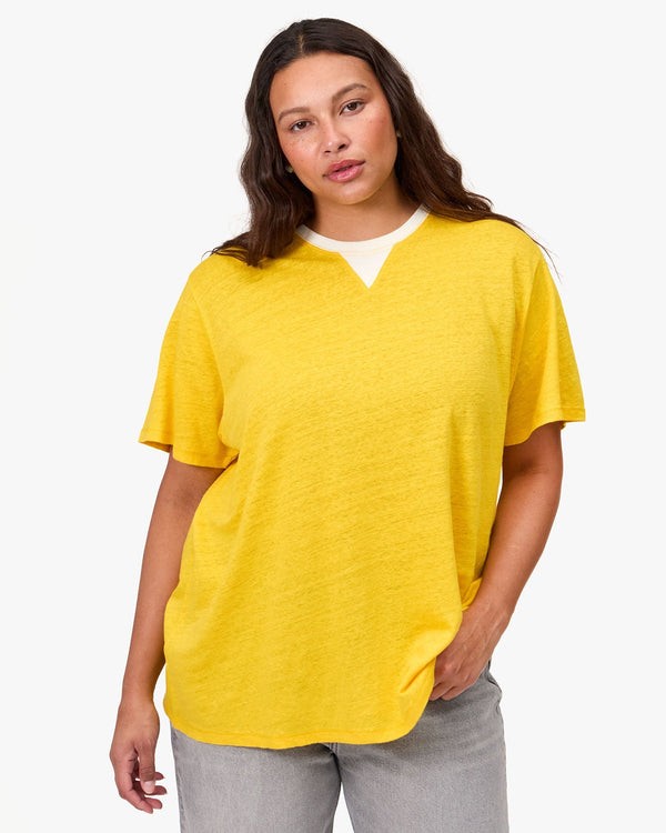 Clare Vivier Original Tee Snapdragon W/ V-Stitch / XS