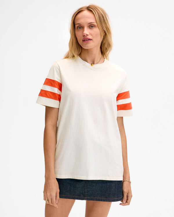 clare vivier Original Varsity Tee Cream / XS