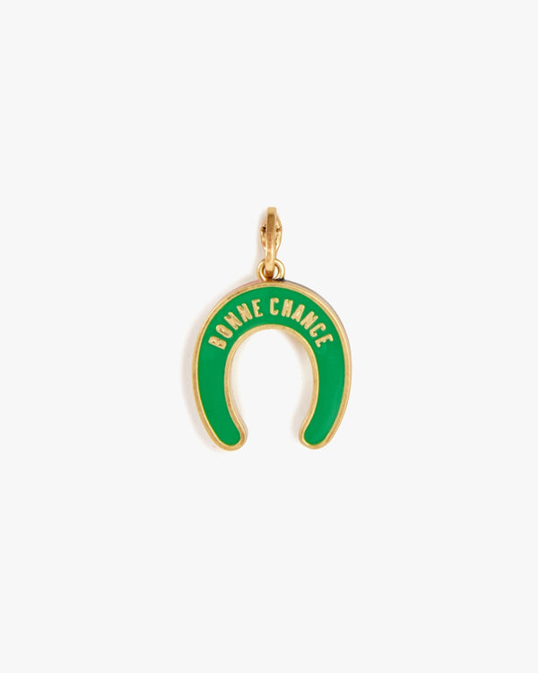 Clare Vivier Pearl Horseshoe Charm Multi