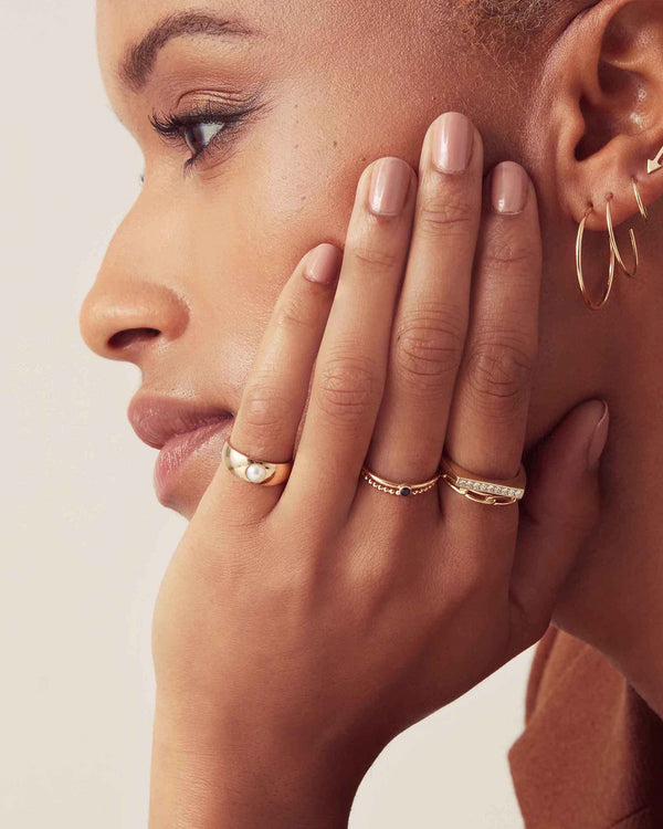 Clare Vivier Perla Pinky Ring 14k Yellow Gold / 3