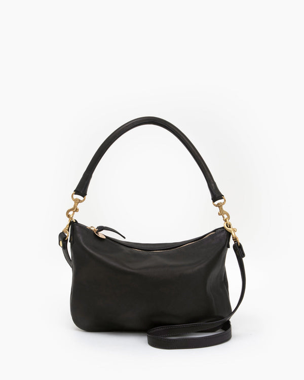 clare vivier Petit Moyen Black