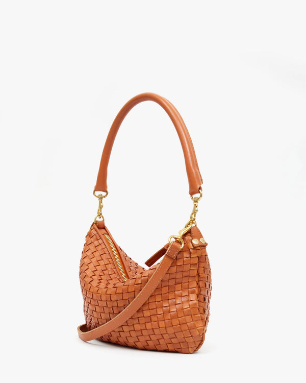 Clare Vivier Petit Moyen Natural Woven Checker