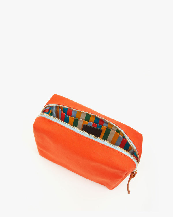 Clare Vivier Petites Vacances Tangerine Canvas