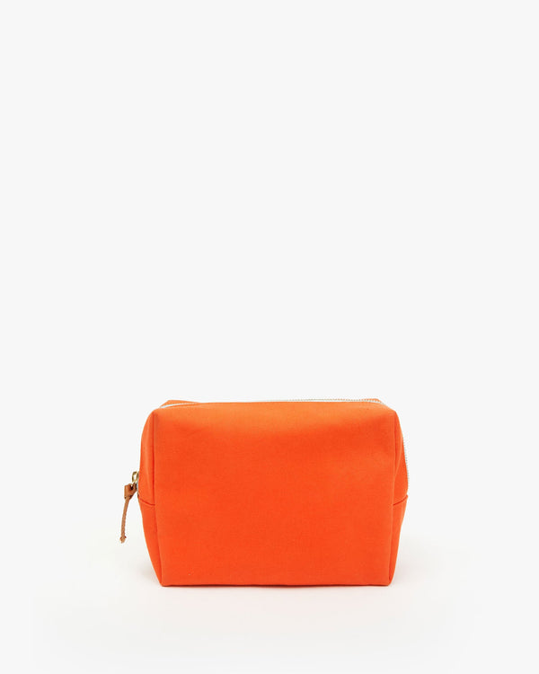 clare vivier Petites Vacances Tangerine Canvas