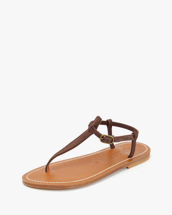clare vivier Picon Sandal Ebony / 36
