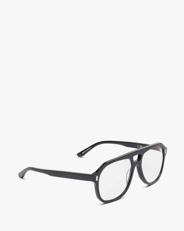 Clare Vivier RCA Readers Glossy Black / 0.00