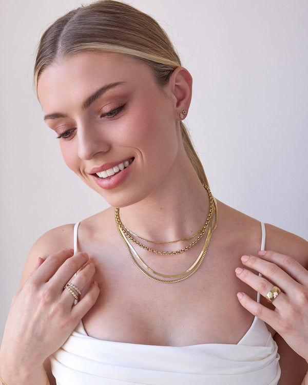 Clare Vivier Rolo Necklace 14K Yellow Gold / 16