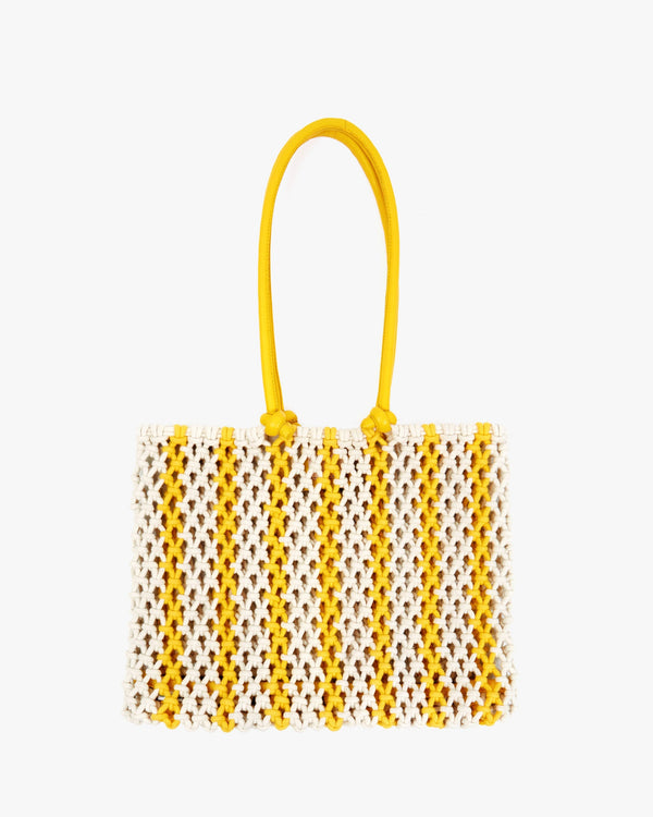 clare vivier Sandy Snapdragon/Cream Stripe