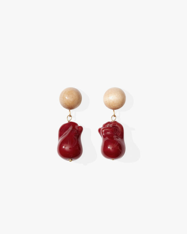 clare vivier Scarlett Earrings Scarlett