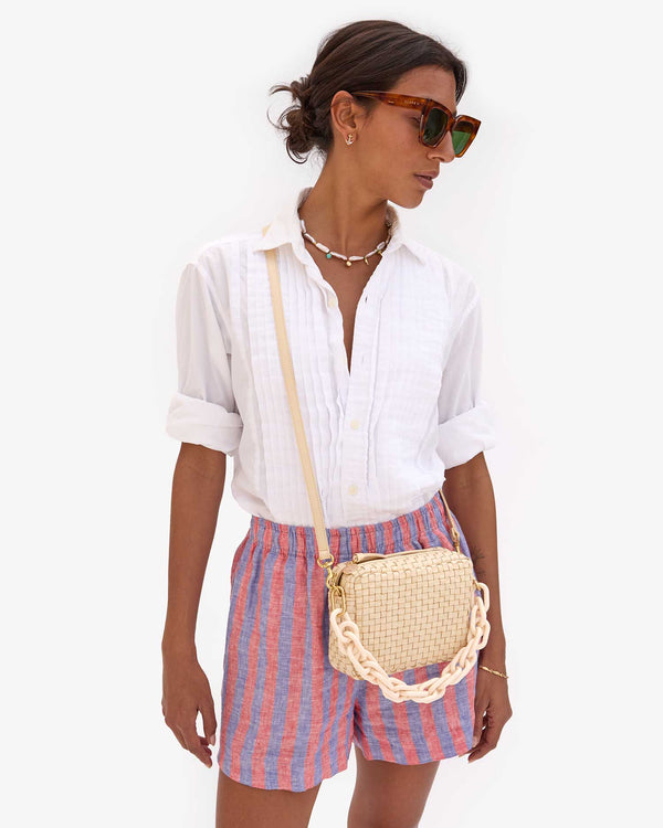 Clare Vivier Shortie Strap Cream Resin