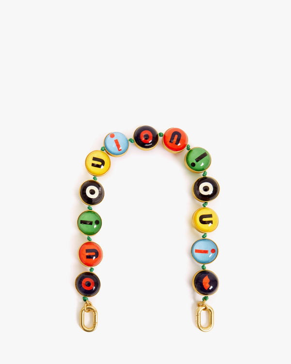 clare vivier Shortie Strap Multi Oui