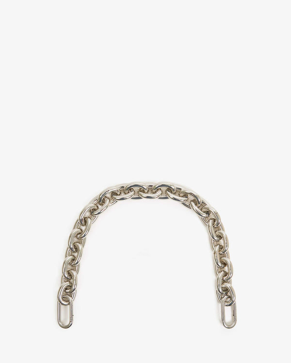 clare vivier Shortie Strap Silver