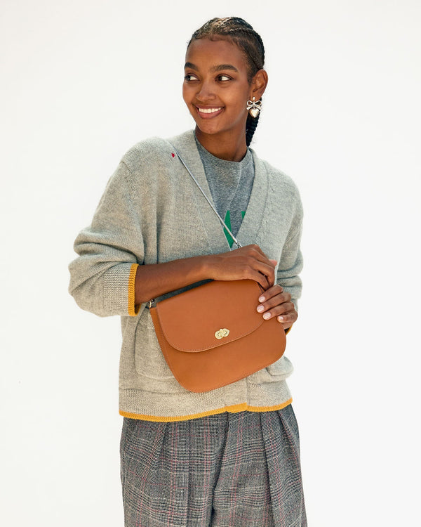 Clare Vivier Snake Chain Shoulder Strap 5mm Silver