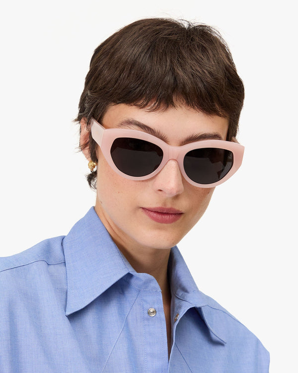 Clare Vivier Sophia Sunglasses Blush