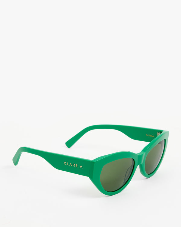 Clare Vivier Sophia Sunglasses Fern