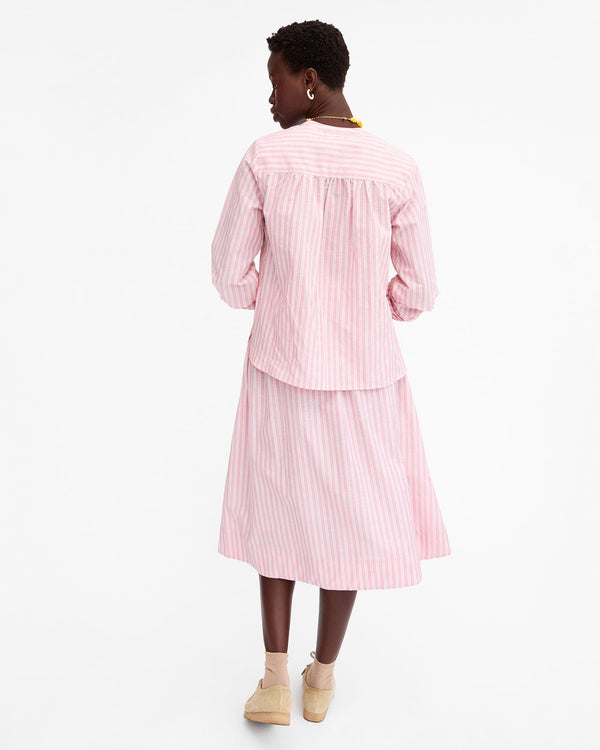 Clare Vivier St. Martin Top Peony/Tan Stripe / XS