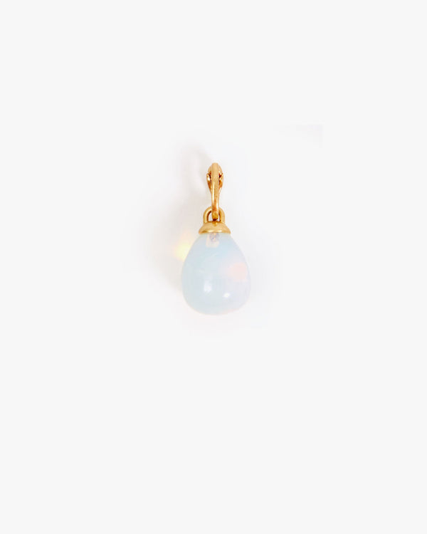clare vivier Stone Drop Charm Opal