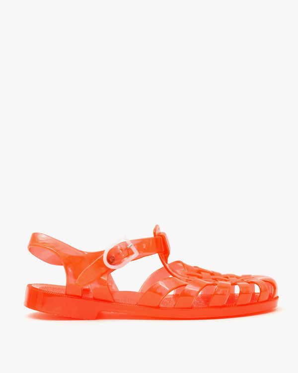 clare vivier Sun Jelly Sandals Flame / 36