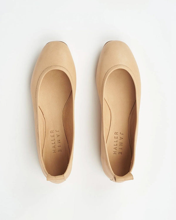 clare vivier The Modern Ballet Slipper Soft Tan / 36