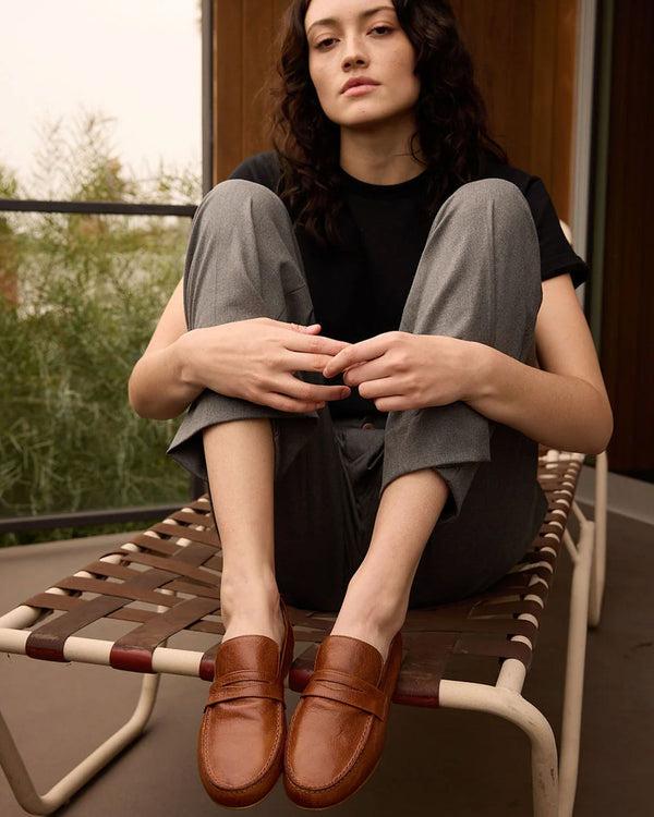 Clare Vivier The Penny Loafer Brown / 35