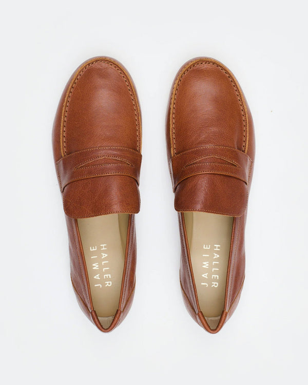 clare vivier The Penny Loafer Brown / 35