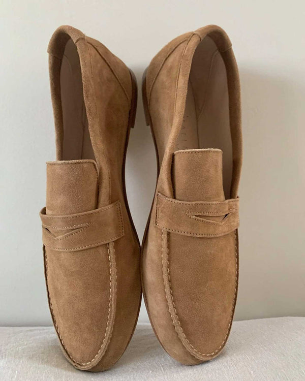 Clare Vivier The Penny Loafer Clove Suede / 35