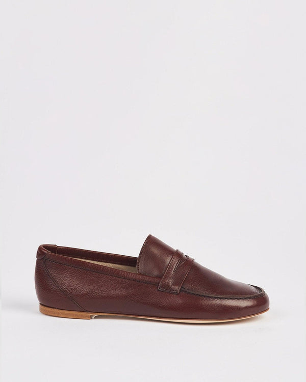 Clare Vivier The Penny Loafer Oxblood / 35