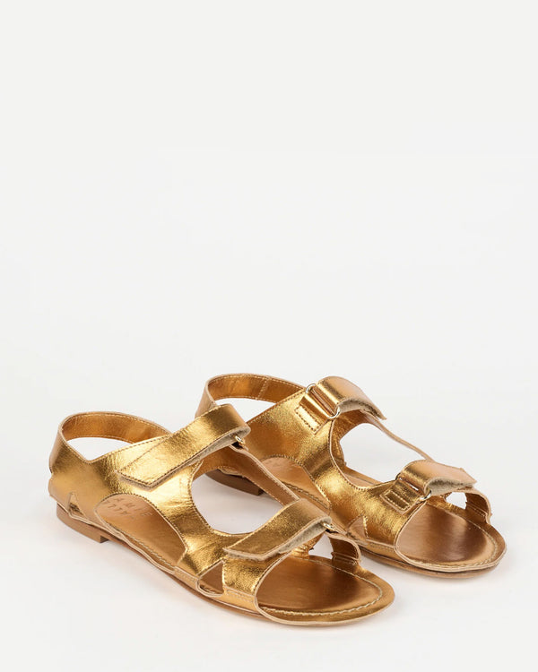 Clare Vivier The Walking Sandal Metallic Bronze / 35