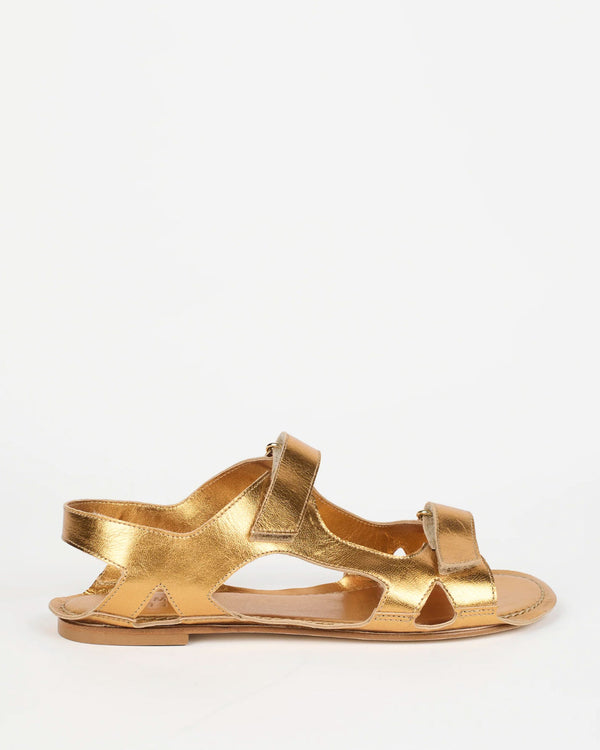 Clare Vivier The Walking Sandal Metallic Bronze / 35
