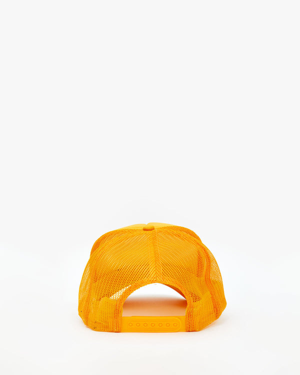 Clare Vivier Trucker Hat Marigold W/ Black Le Vibe