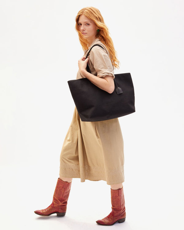 Clare Vivier Volie Black Canvas