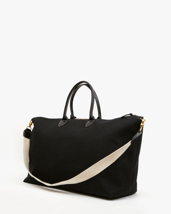 Clare Vivier Weekender Black Canvas