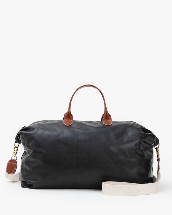 clare vivier Weekender Black