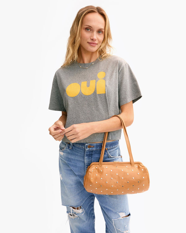 Clare Vivier Yvette Biscuit W/ Studs