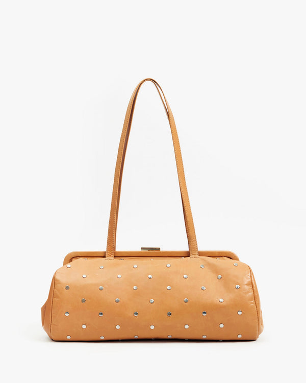 clare vivier Yvette Biscuit w/ Studs