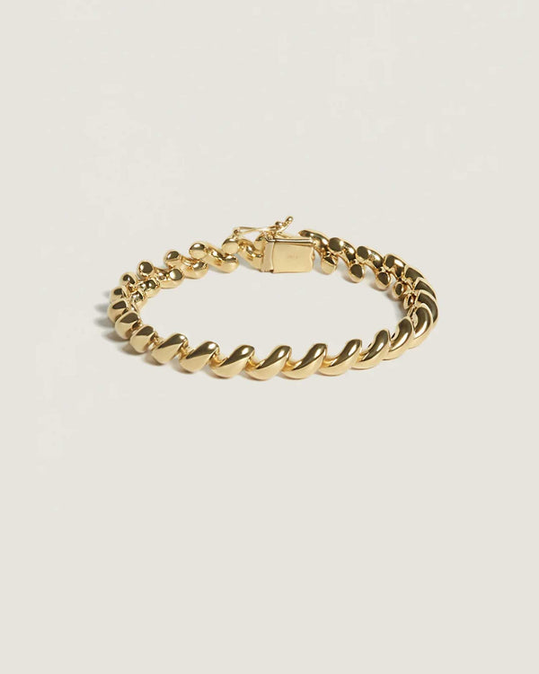 clare vivier Hampshire House Bracelet 14k Gold / 6 1/2 Inches