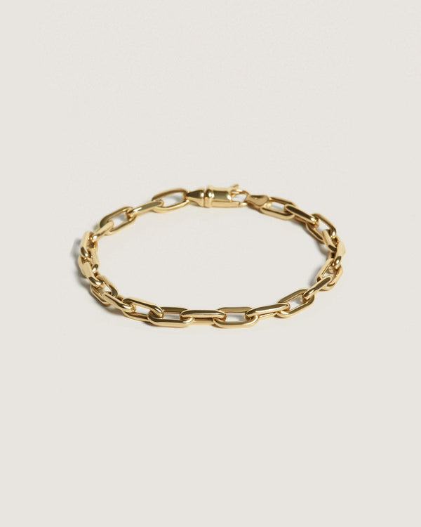 clare vivier Mia Link Chain Bracelet 14k Gold / 6 1/2