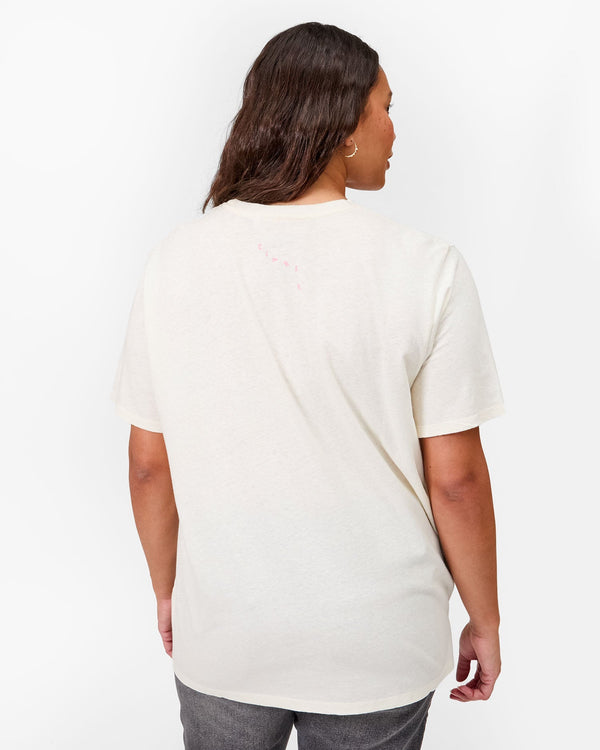 Clare Vivier Original Tee Cream W/ Poppy Fête De La Musique / XS