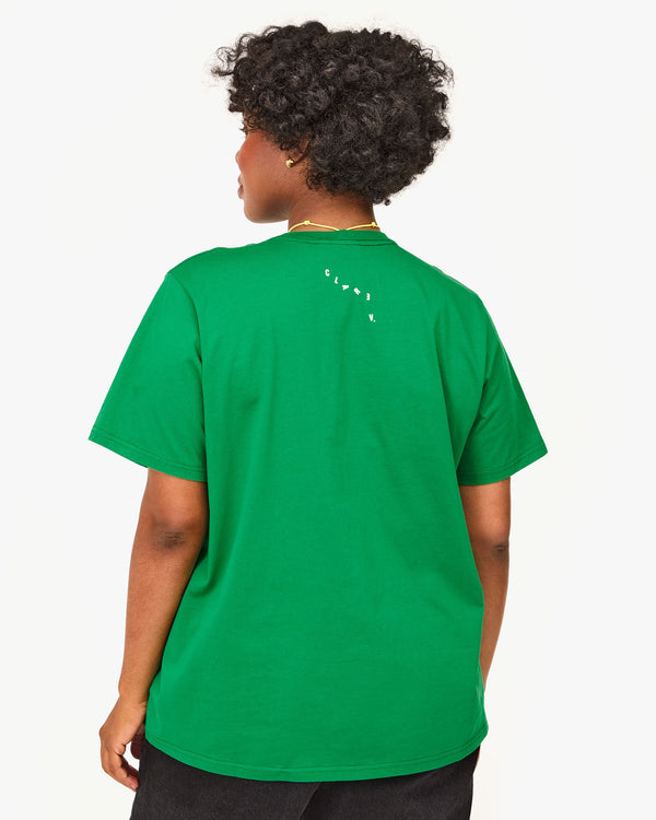 Clare Vivier Original Tee Green Apple W/ Cream Oui / XS