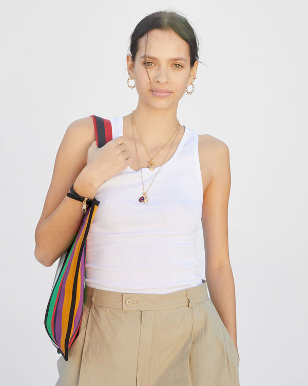 Clare Vivier Paperclip Charm Chain 14k Gold Vermeil