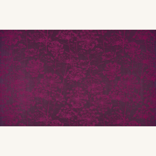 Clarissa Hulse Fennel Flower Fabric – Damson