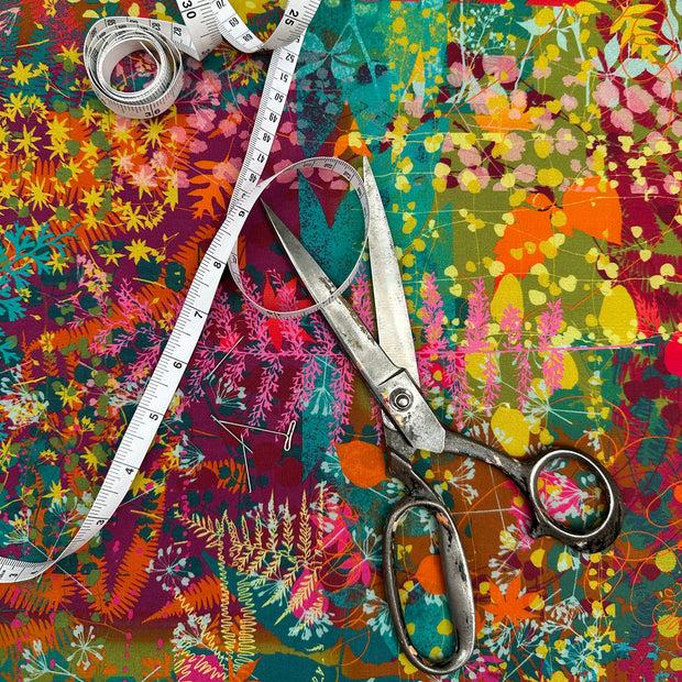 Clarissa Hulse Myriad Cotton Poplin Fabric - Rainbow