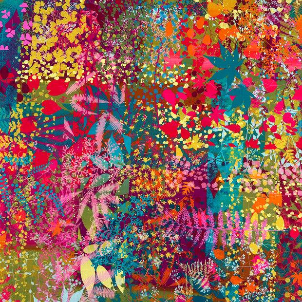 clarissa hulse Myriad Cotton Poplin Fabric - Rainbow