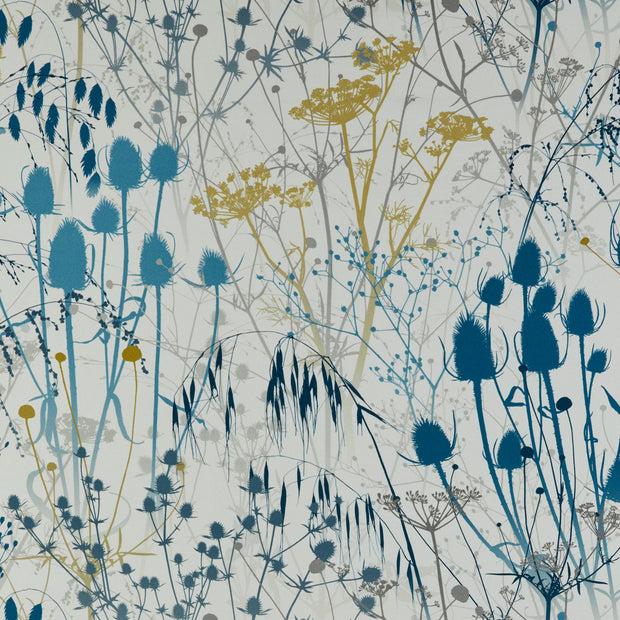 clarissa hulse Summer Border Fabric - Blue