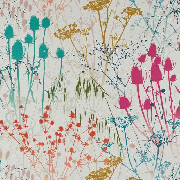 clarissa hulse Summer Border Fabric - Rainbow